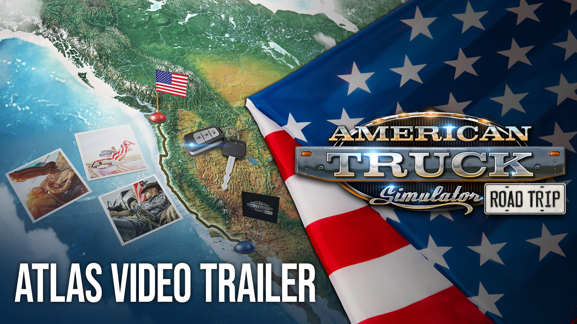 Official SCS Software image accompanying ATS Road Trip: Atlas Feature Video Trailer