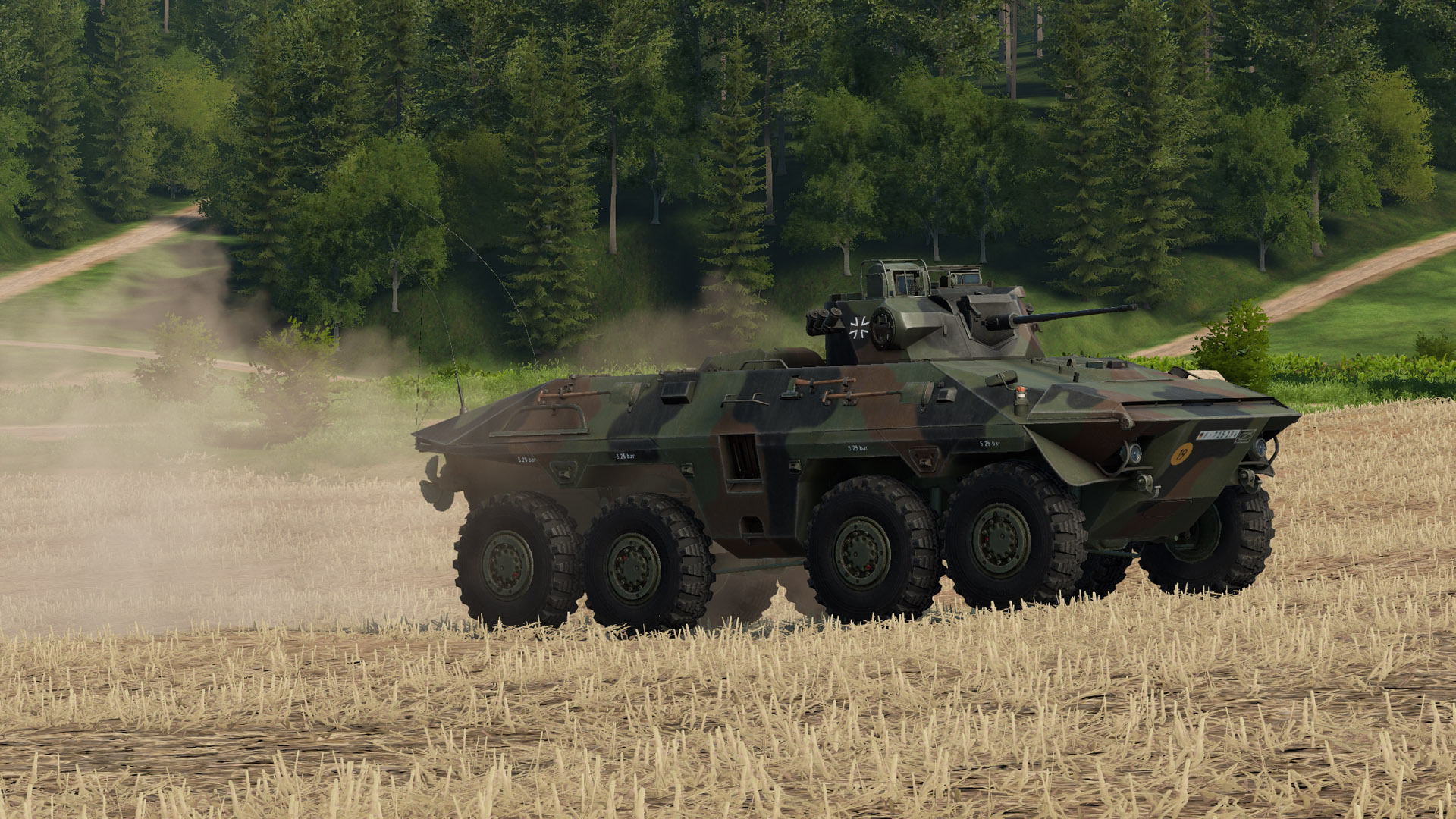 Official MicroProse Software image accompanying GHPC Update 20260814