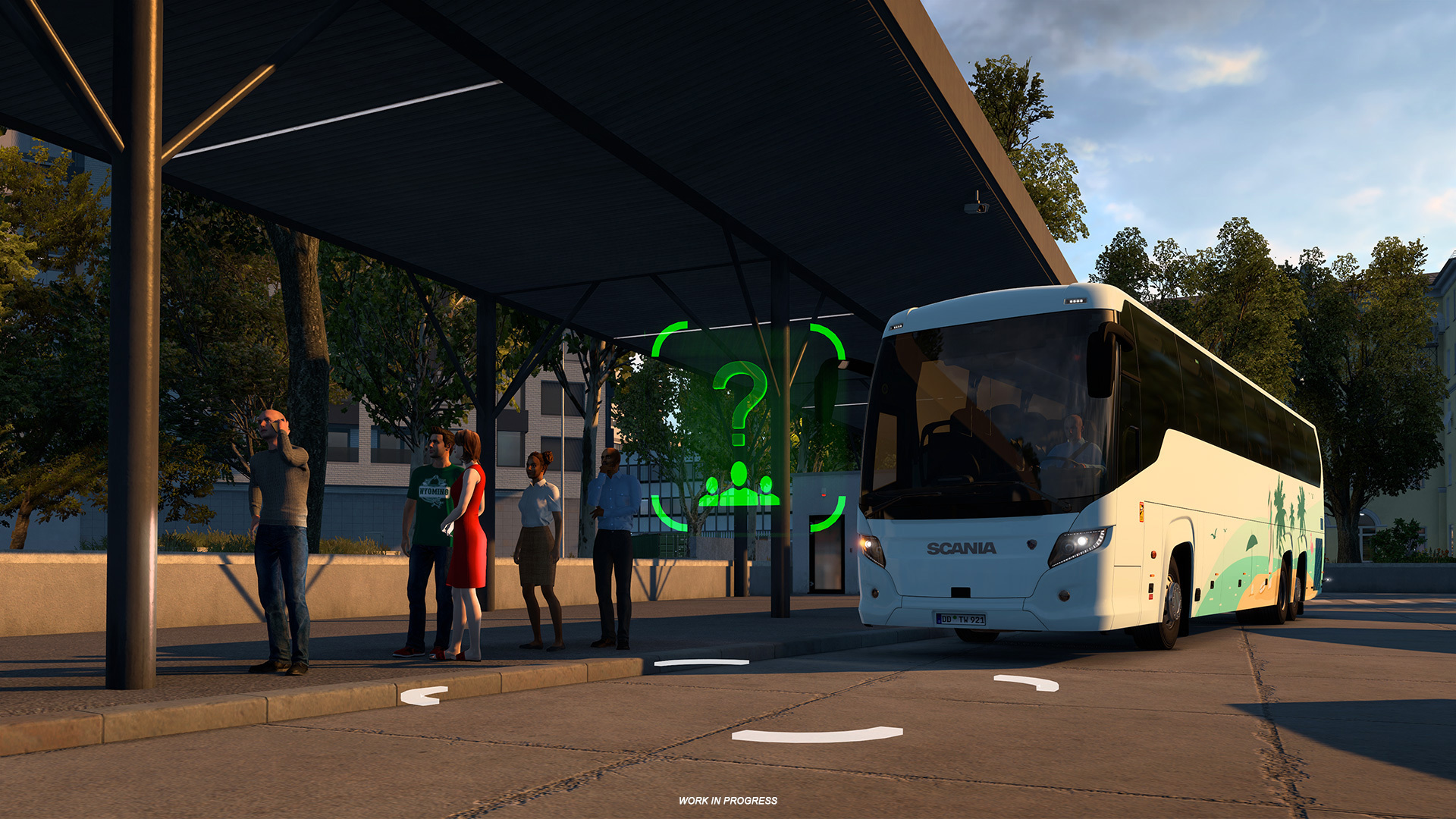 Official SCS Software image accompanying Coaches: Vehicle Ownership & Job Schedule
