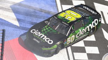 Official iRacing.com Motorsport Simulations image accompanying Quentin Warman plays postseason spoiler, earns first-career eNASCAR Coca-Cola iRacing Championship Series win at Texas