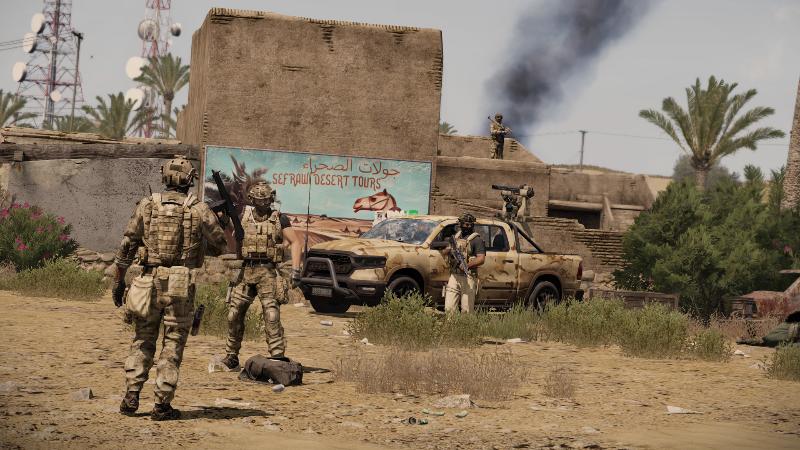 Official Bohemia Interactive image accompanying Creator SPOTREP: Western Sahara #013