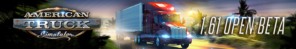 Official SCS Software image accompanying American Truck Simulator: 1.61 Update Open Beta