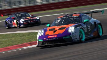 Official iRacing.com Motorsport Simulations image accompanying Diogo Pinto, Dayne Warren score victories at Silverstone &#124; Porsche Esports Supercup World Championship